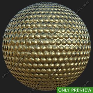 PBR substance preview gold 0002